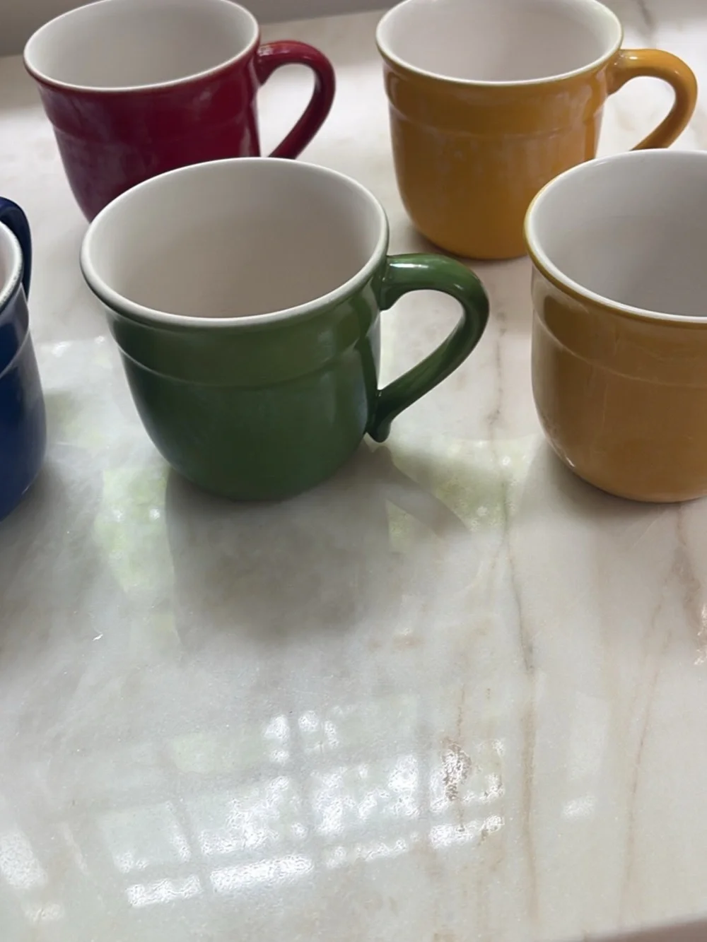 Set of five vintage Emile Henri